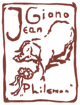 Illustration: Philemon, Linolschnitt von Gerrit Pithan